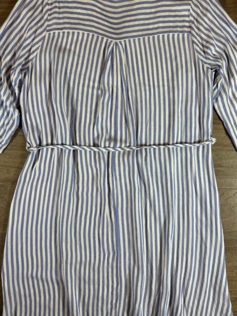 Blue White Striped